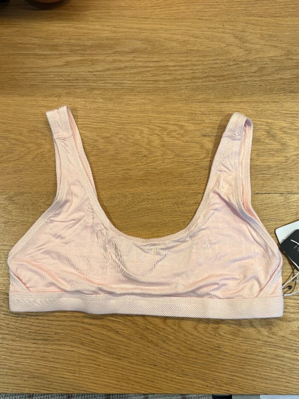 Bamboo Essential Tank Bralette – Veiled Rose – M
